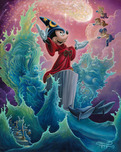 Mickey Mouse Art Mickey Mouse Art The Sorcerer's Finale
